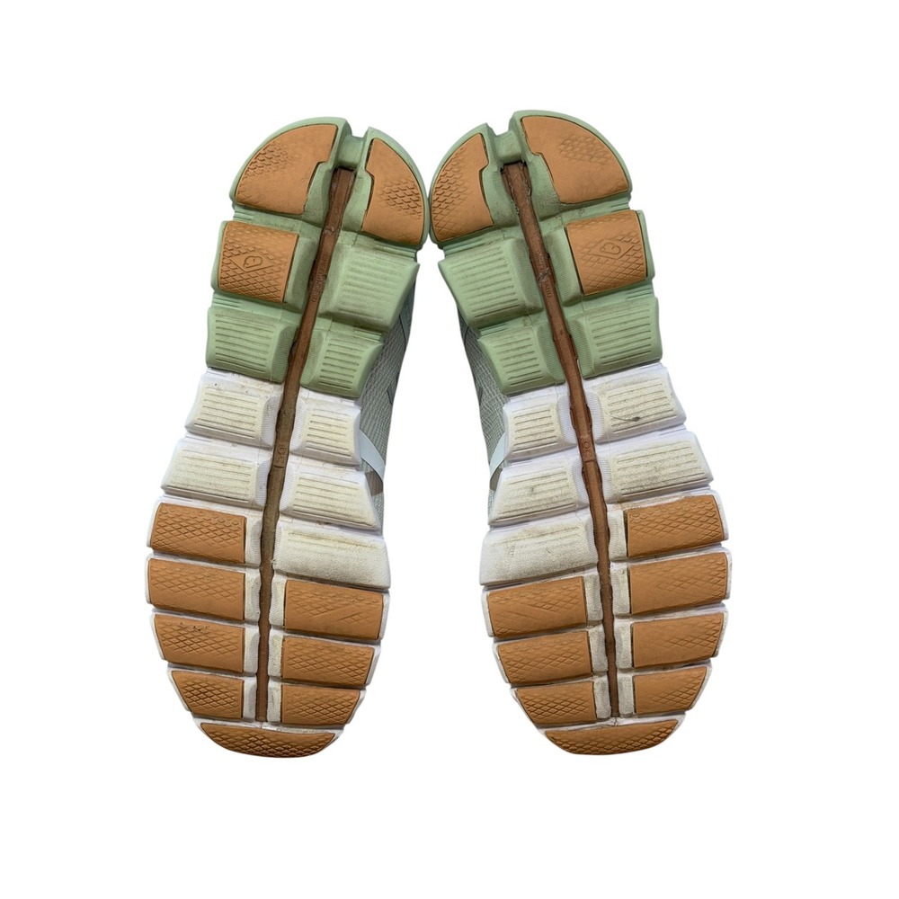 On Running Women's Sneakers in Light Sage, Cream & Tan - Picture 8 of 10